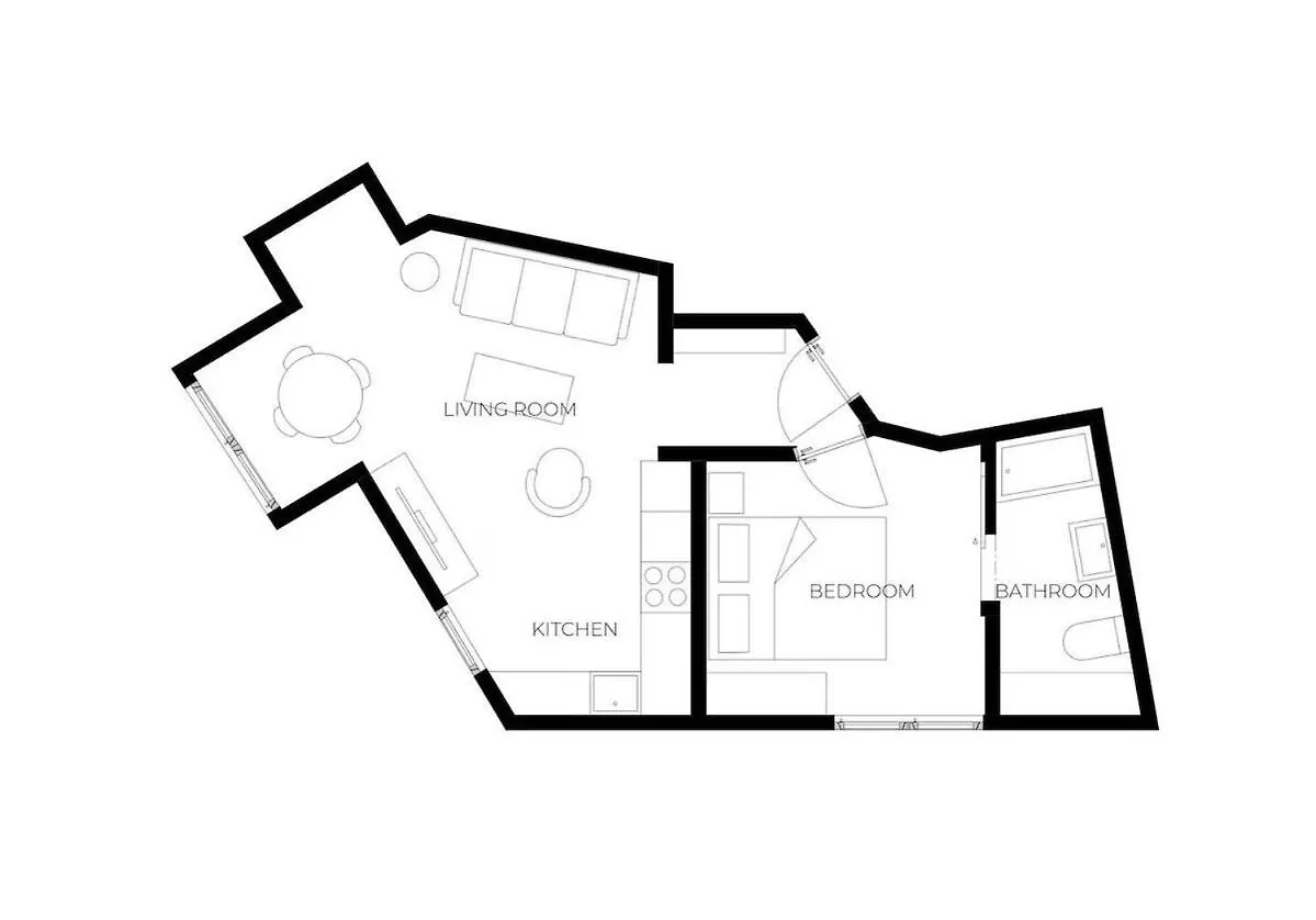 2 Minutes To Metro I Rooftop Apartment I Designer Vienna